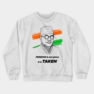 Netaji Subhas Chandra Bose Crewneck Sweatshirt